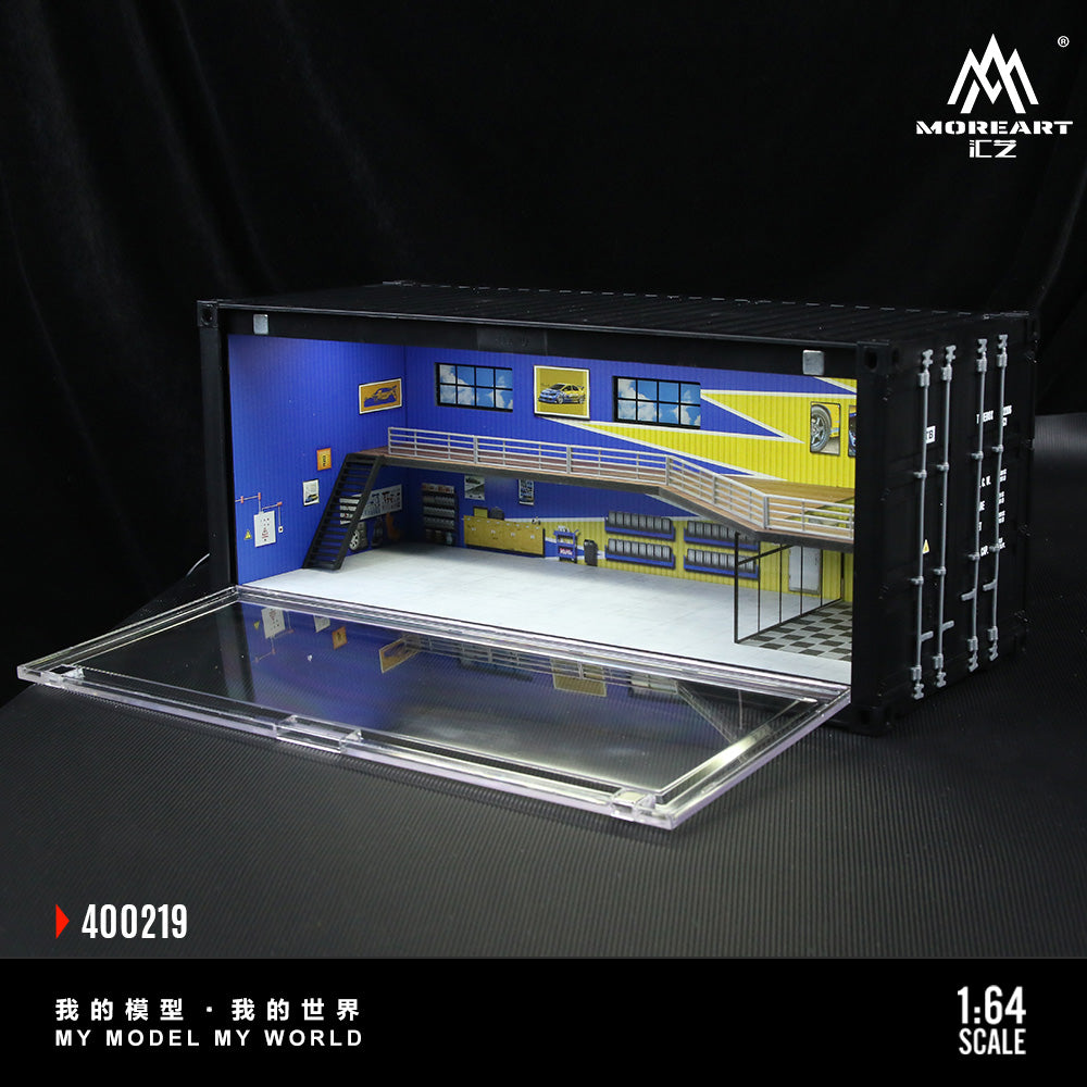MoreArt 1:64 CONTAINER REPAIR SHOP SCENARIO J MO400219