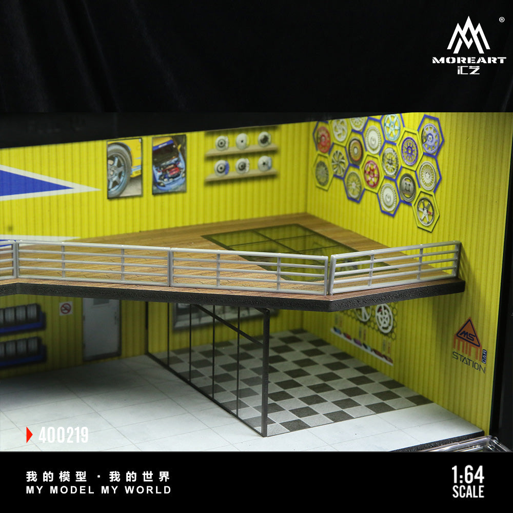 MoreArt 1:64 CONTAINER REPAIR SHOP SCENARIO J MO400219