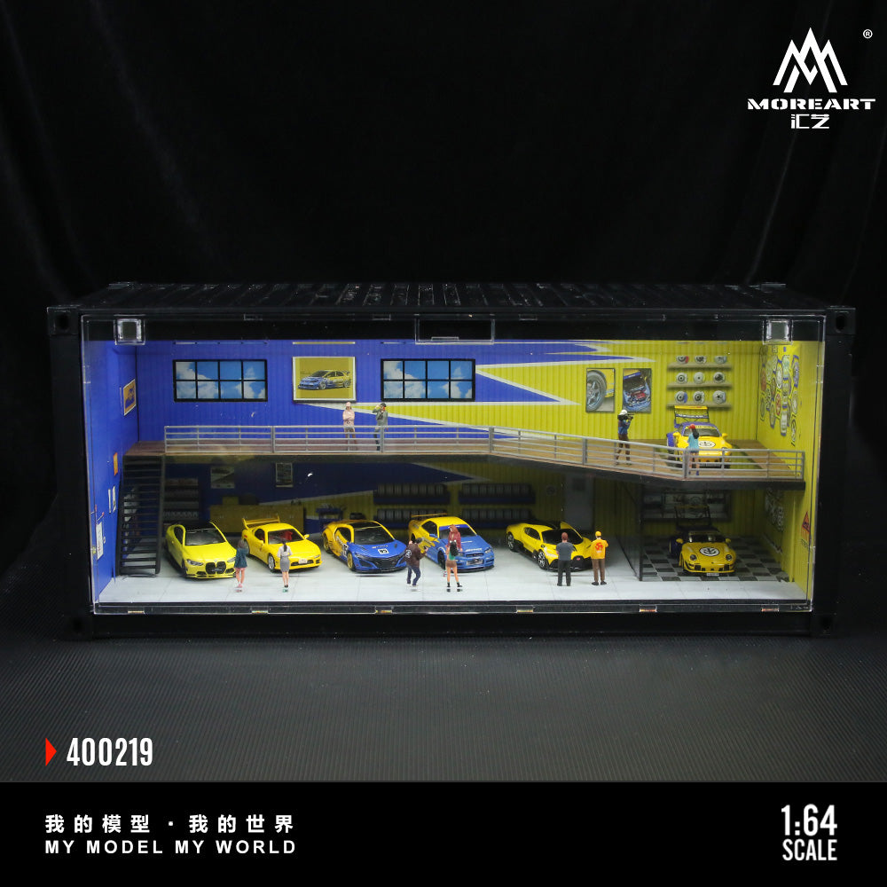 MoreArt 1:64 CONTAINER REPAIR SHOP SCENARIO J MO400219
