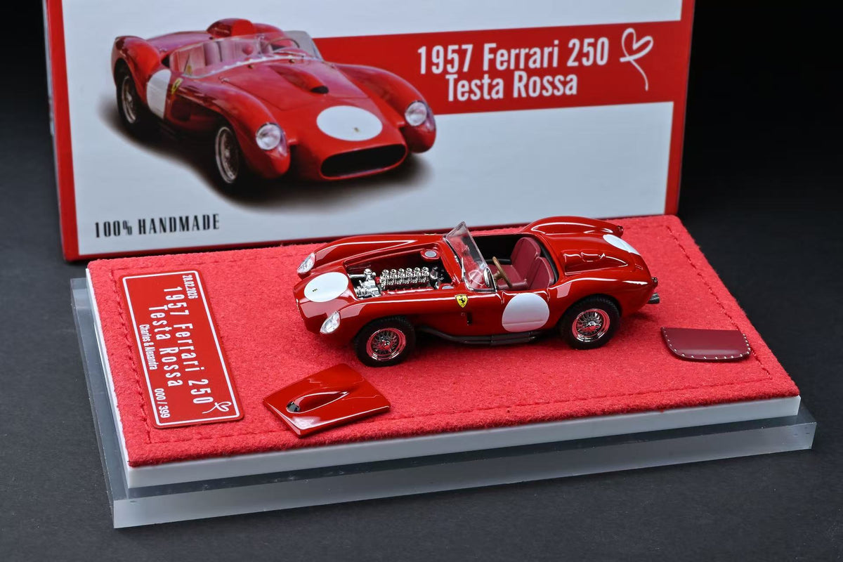 [Preorder] GFCC 1:64 Ferrari 250 TR Charles Leclerc wedding car