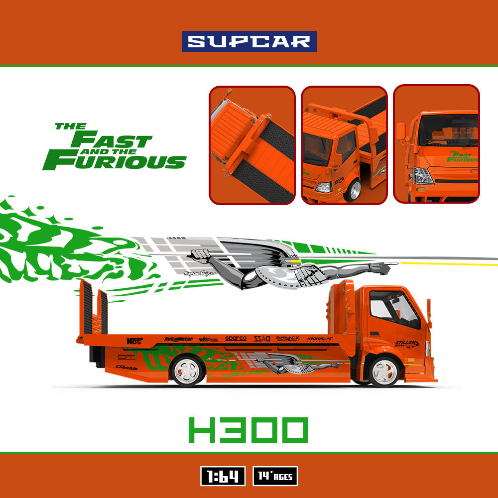 [Preorder] SUPCAR 1:64 H300 Fast & Furious Livery SC647247