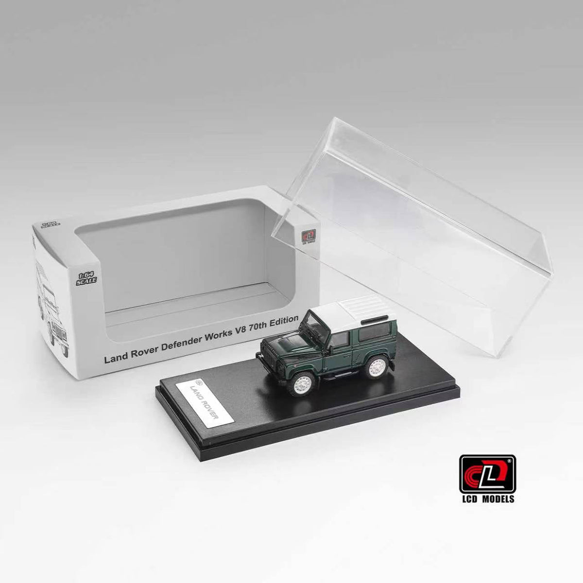 [Preorder] LCD 1:64 Land Rover Defender 90 V8 (3 Colours) LCD64016