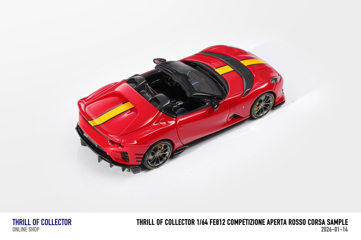 TOC 1:64 Ferrari 812C Aperta (10 Colours)