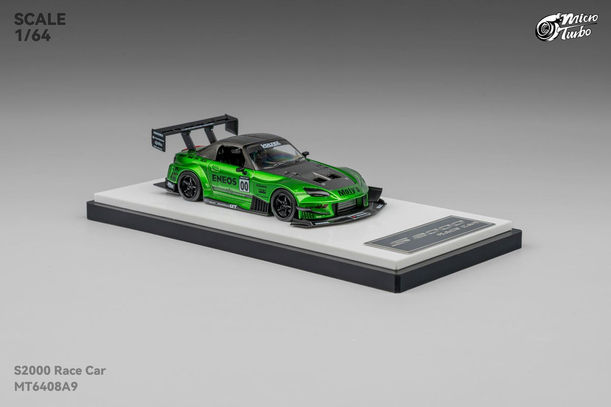 Microturbo 1:64 Custom S2000 RB - Metallic Green MT6408A9