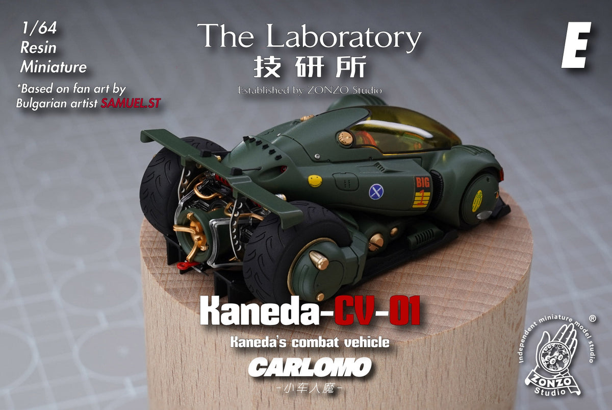 [Preorder] CARLOMO × The Laboratory 1:64 Kaneda 'CV-01' (7 Colours)