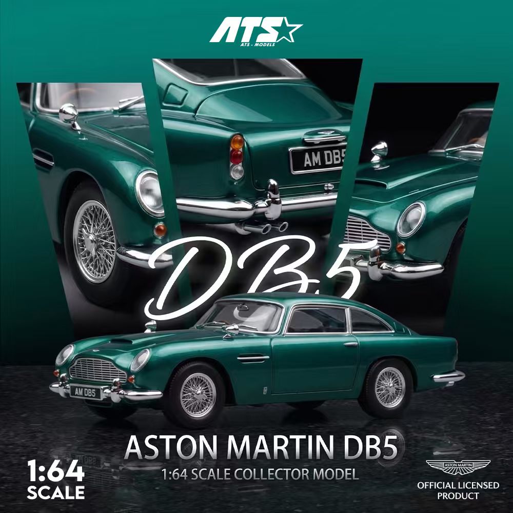 [Preorder] ATS Model 1:64 Aston Martin DB5 (2 Colours) ATS881201/ATS881205