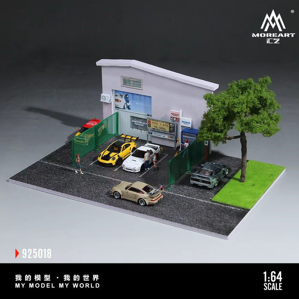 [Preorder] MoreArt 1:64 RANZI COFFEE SHOP INTERNET-FAMOUSCHECK-IN SPOT MO925018