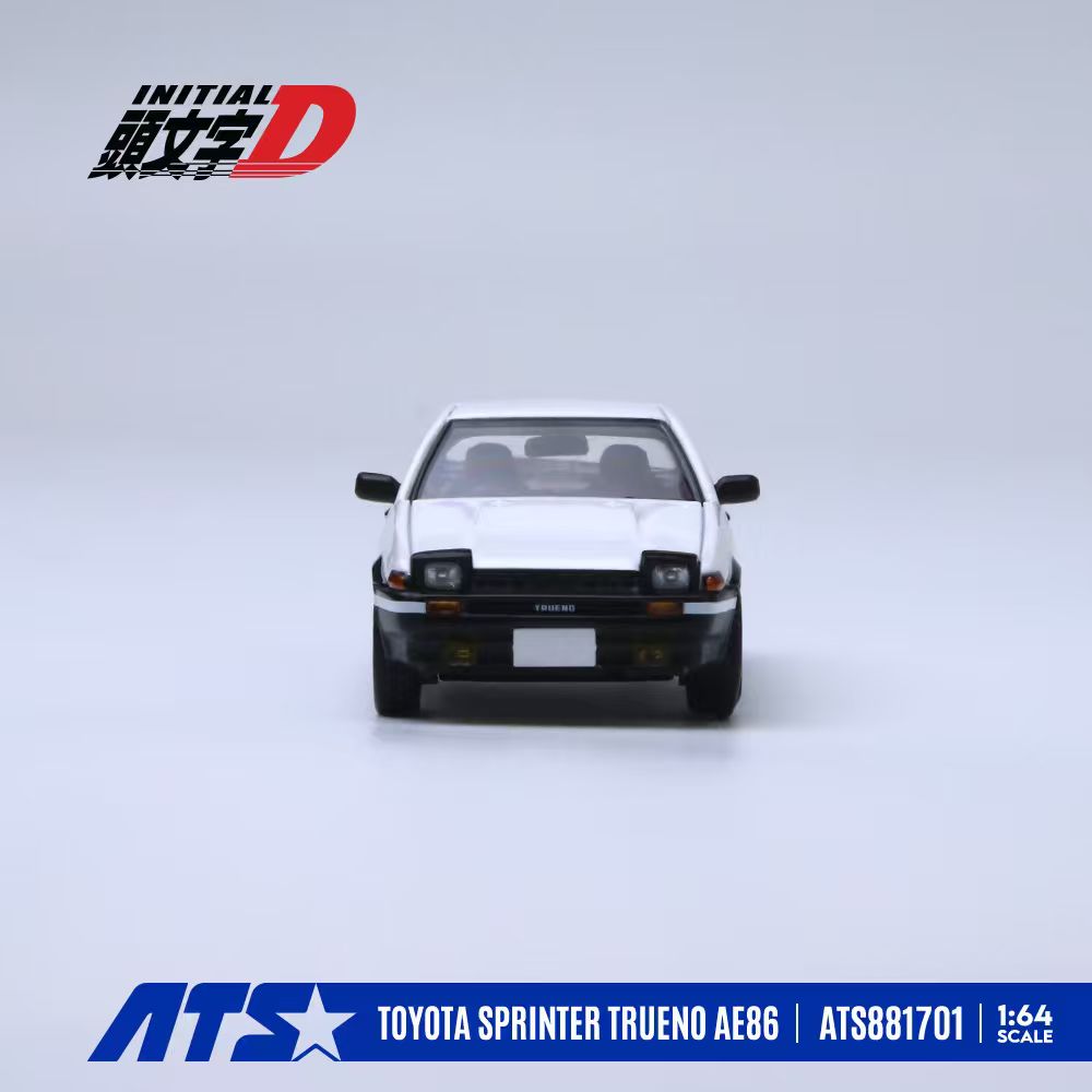 [Preorder] ATS Model 1:64 Toyota AE86 Initial D (2 Verison) ATS881701/ATS881702