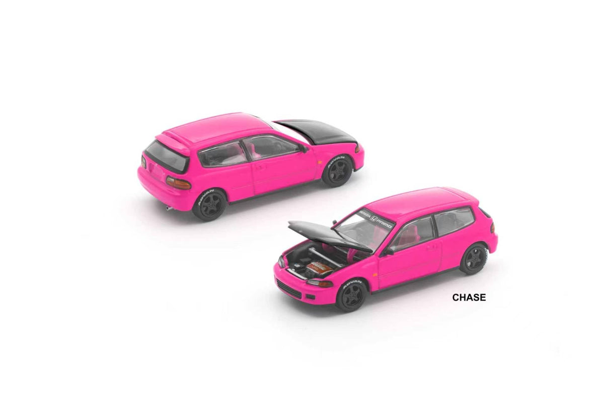 [Preorder] POPRACE x Enigma 1:64 HONDA CIVIC EG6 PINK PRE027