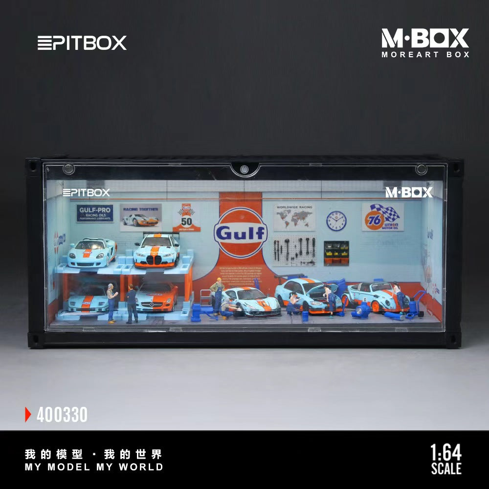[Preorder] MBOX 1:64 Gulf Maintenance Workshop MB400330