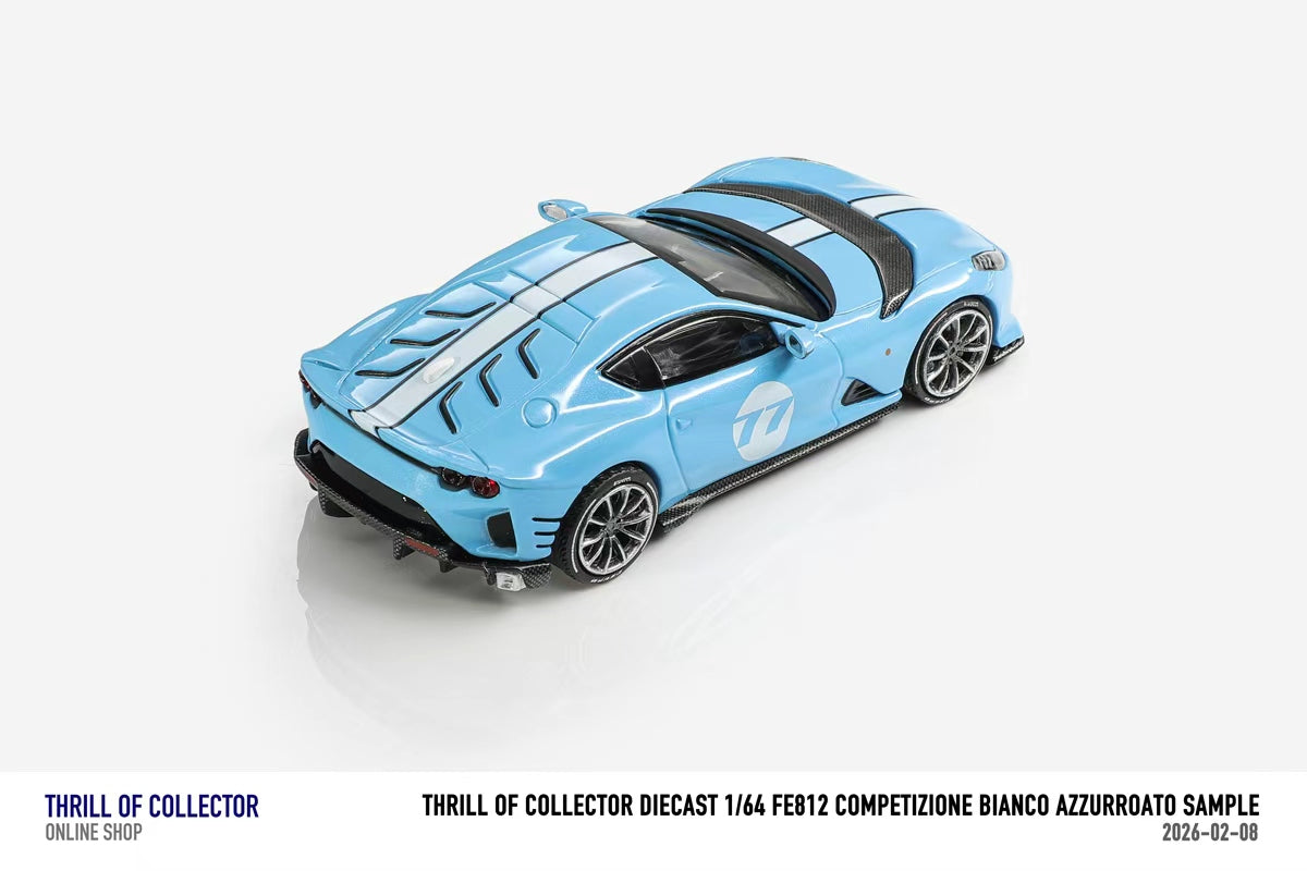 TOC 1:64 Ferrari 812C 3.0 (4 Colours)