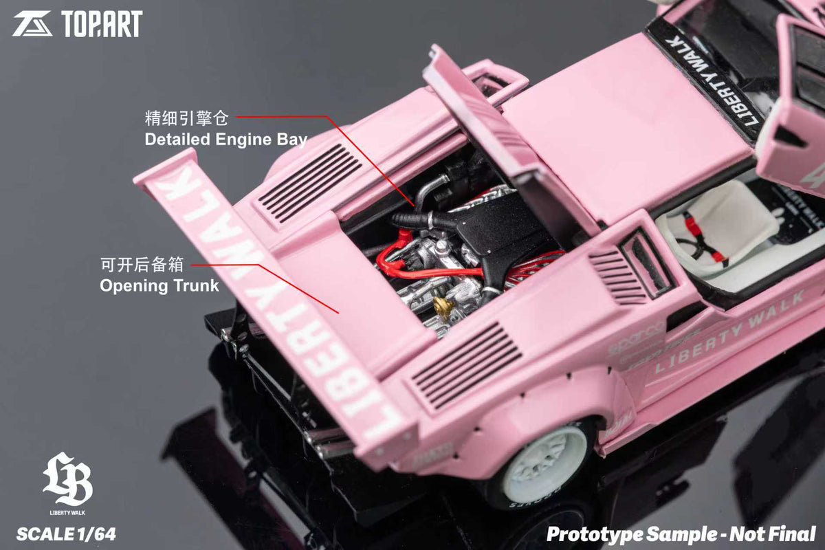 [Preorder] TOPART 1:64 LBWK Lamborghini Countach TAO640012