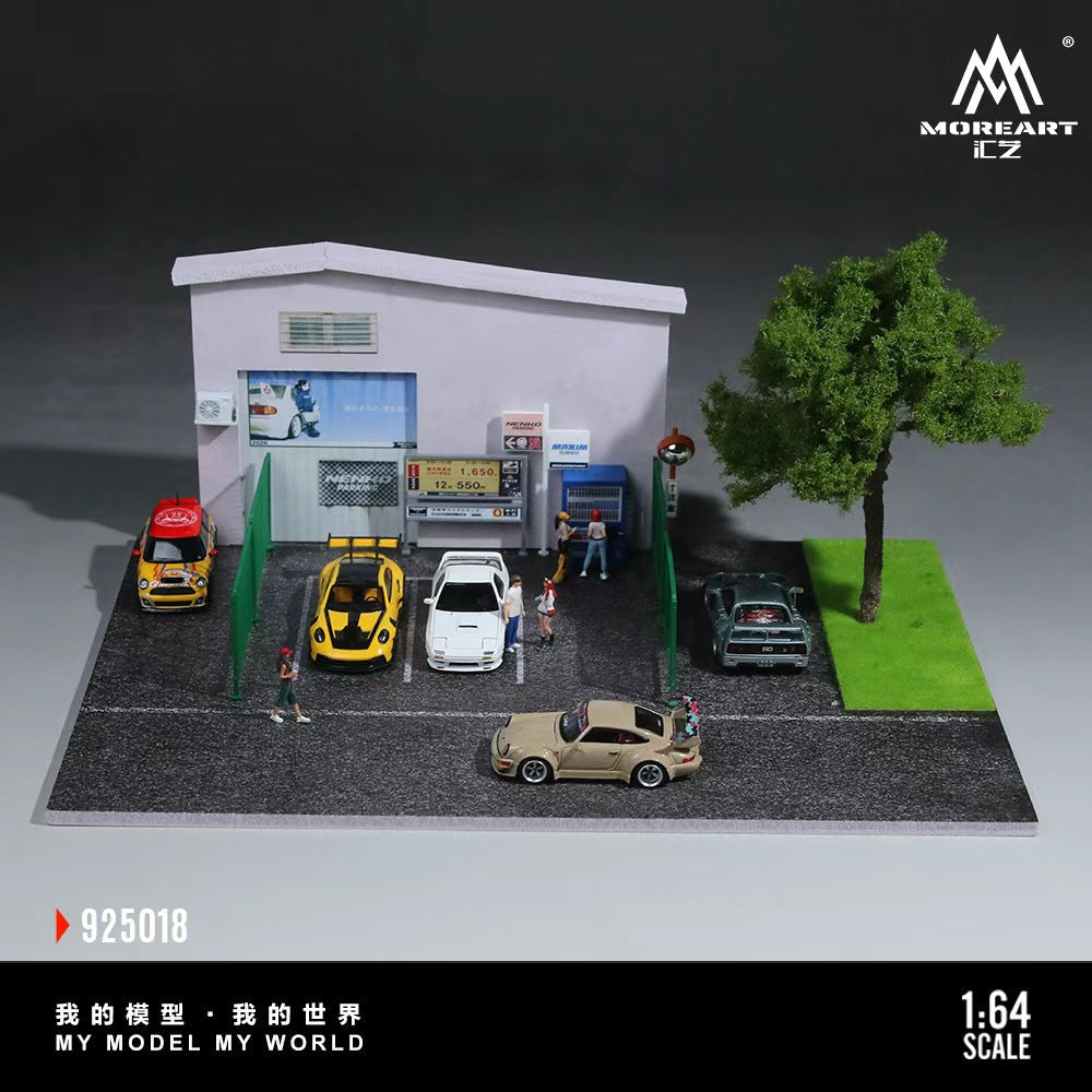 [Preorder] MoreArt 1:64 RANZI COFFEE SHOP INTERNET-FAMOUSCHECK-IN SPOT MO925018