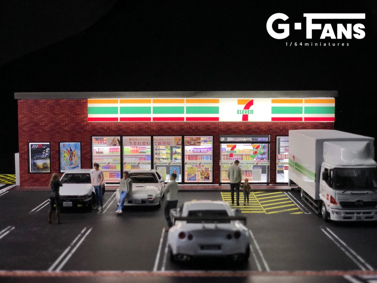 G.Fans 1:64 7-Eleven Diorama 710020