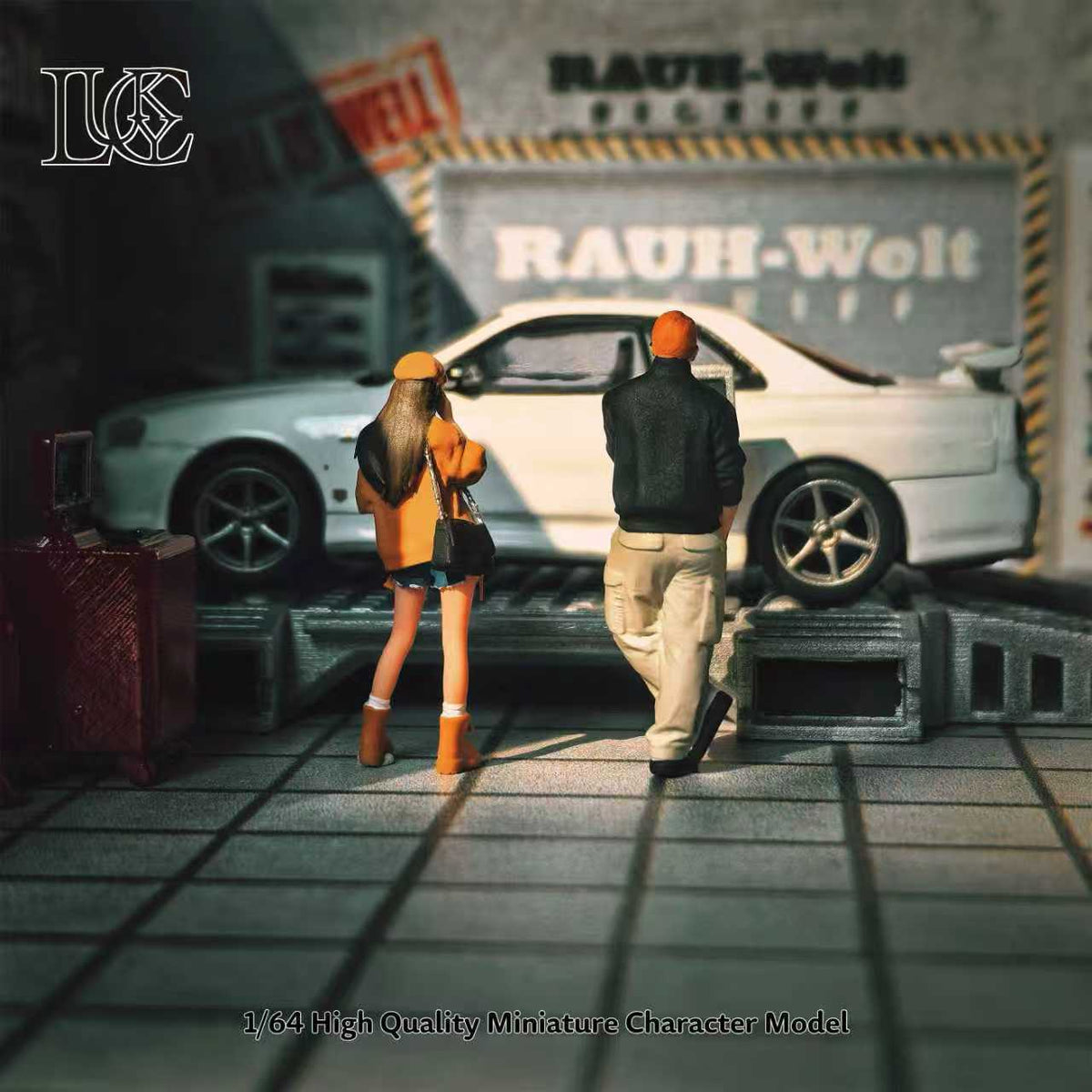 [Preorder] Lucky Studio 1:64 The Drink Guy and The Phone Girl Duo LK2026032706