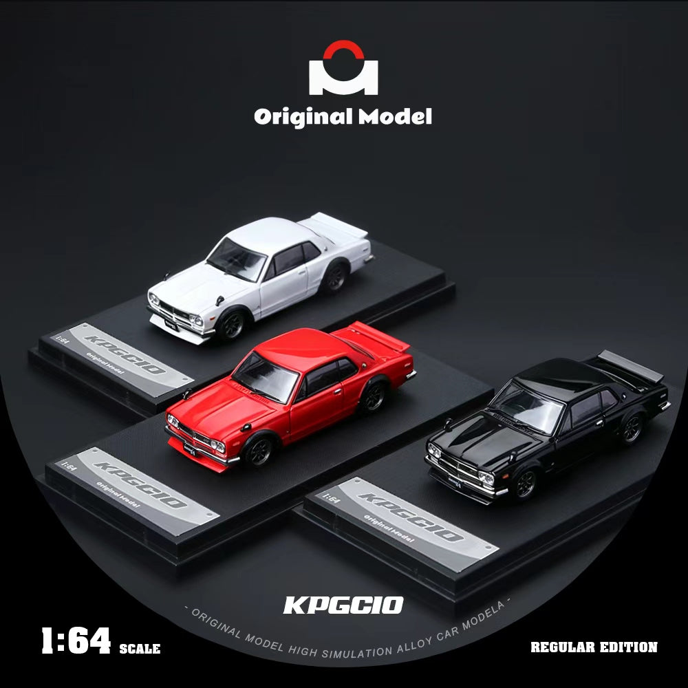 [Preorder] Original Model 1:64 Nissan KPGC10 series (3 Colours) OM800803/OM800804/OM800805