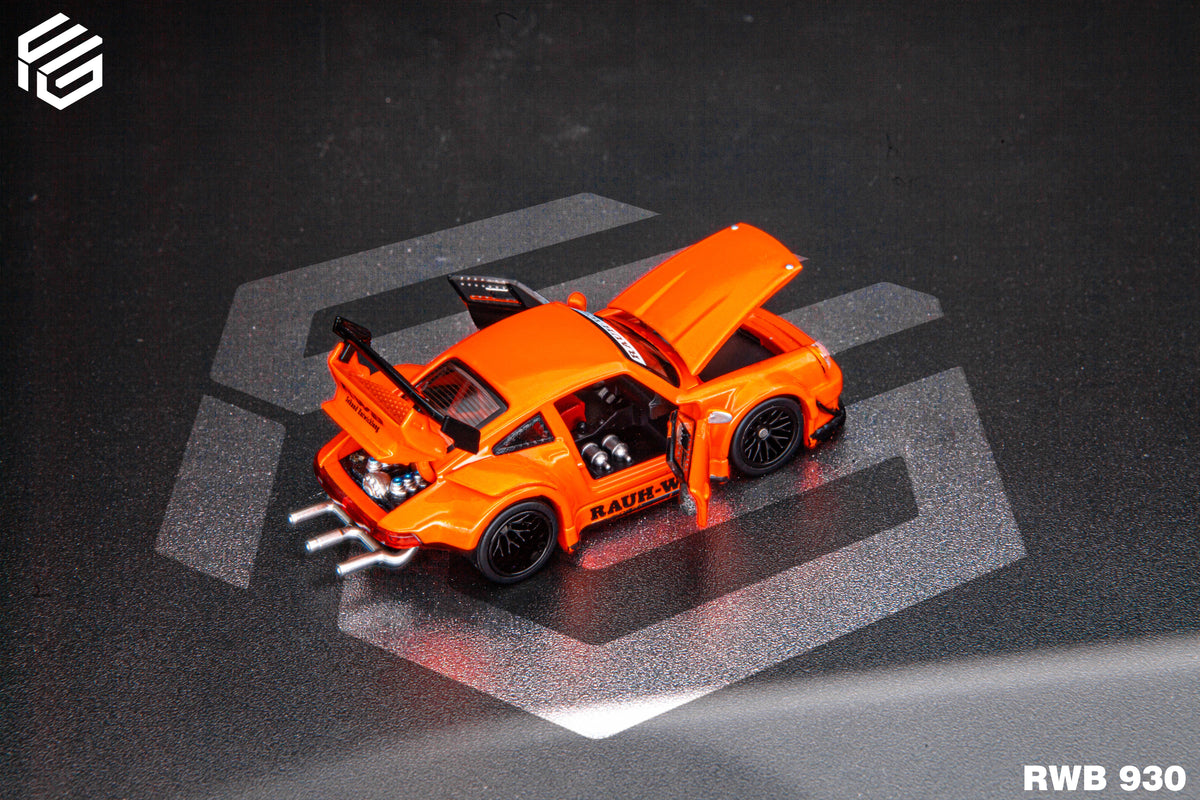 TPC 1:64 Porsche RWB930 Metallic Orange