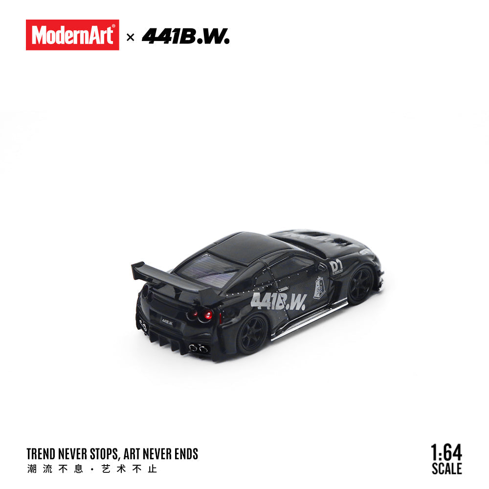 ModernArt 1:64 Nissan GTR35 & Mercedes Actros Truck set (2 Versions) MD641530/MD641531