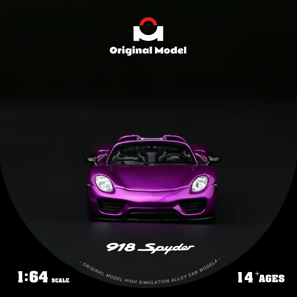[Preorder] Original Model 1:64 Porsche Carrera GT Phantom Purple OM643531
