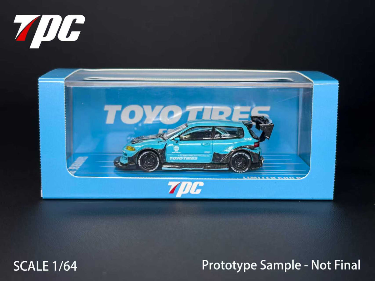 [Preorder] TPC 1:64 Honda Kevmannz GT Civic EG (2 Versions)