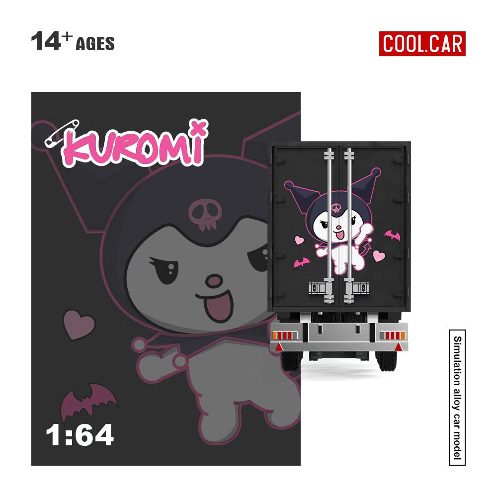[Preorder] Cool Car 1:64 Scania Container Truck Kuromi Livery CC644032