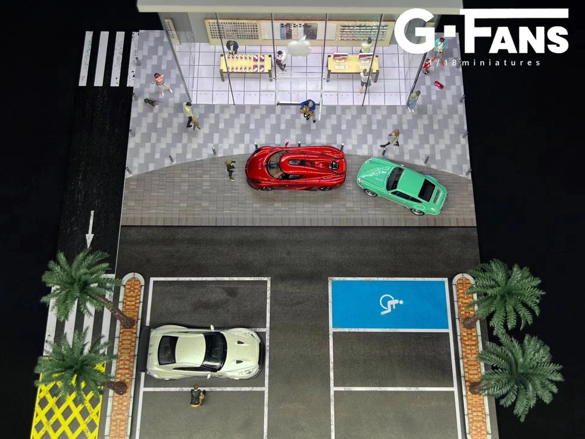 G.Fans 1:64 Diorama Apple Store Building 710032
