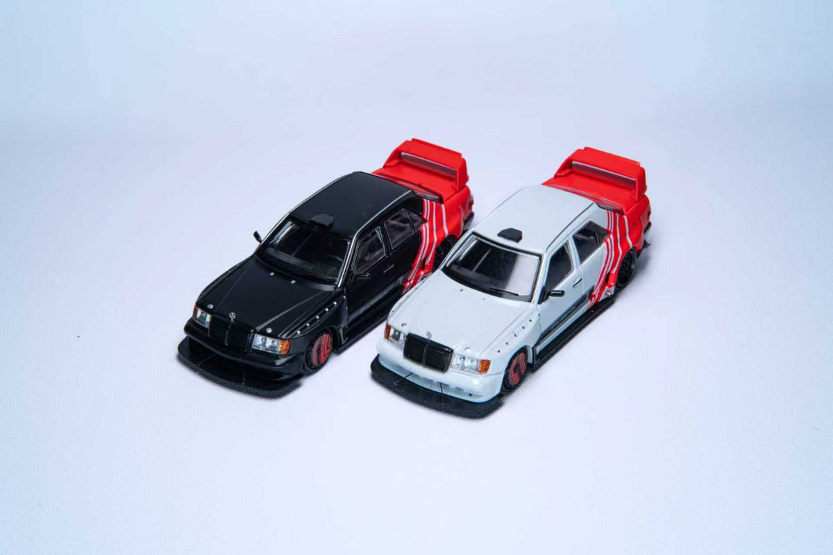 Rhino Model 1:64 Mercedes Benz W124 Modified  (2 Colours)