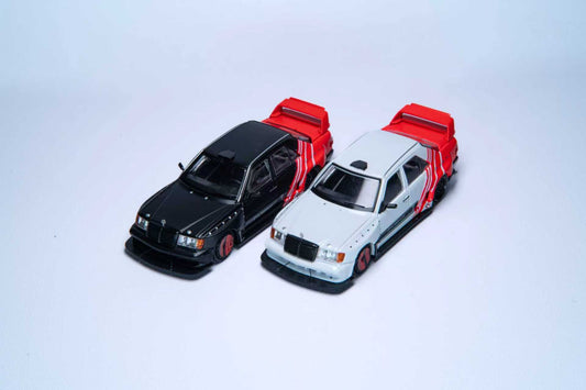Rhino Model 1:64 Mercedes Benz W124 Modified  (2 Colours)