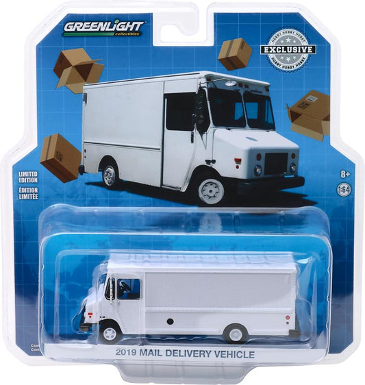 Greenlight 1:64 2019 Mail Delivery Vehicle - White 30097