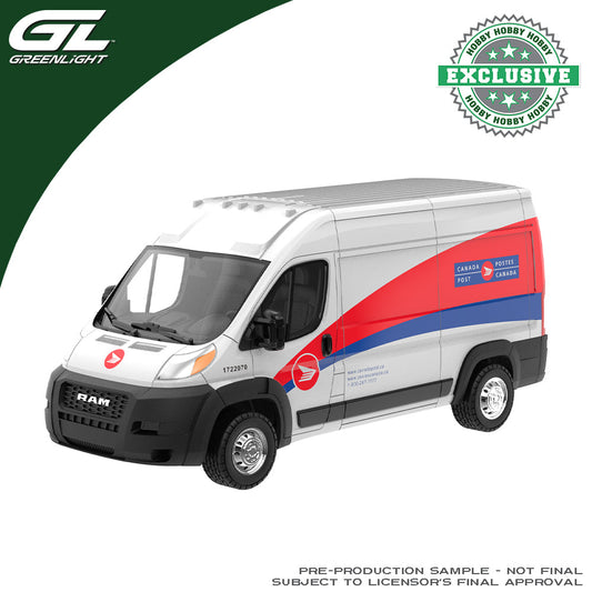 Greenlight 1:64 2019 Ram ProMaster 2500 Cargo High Roof - Canada Post 20591
