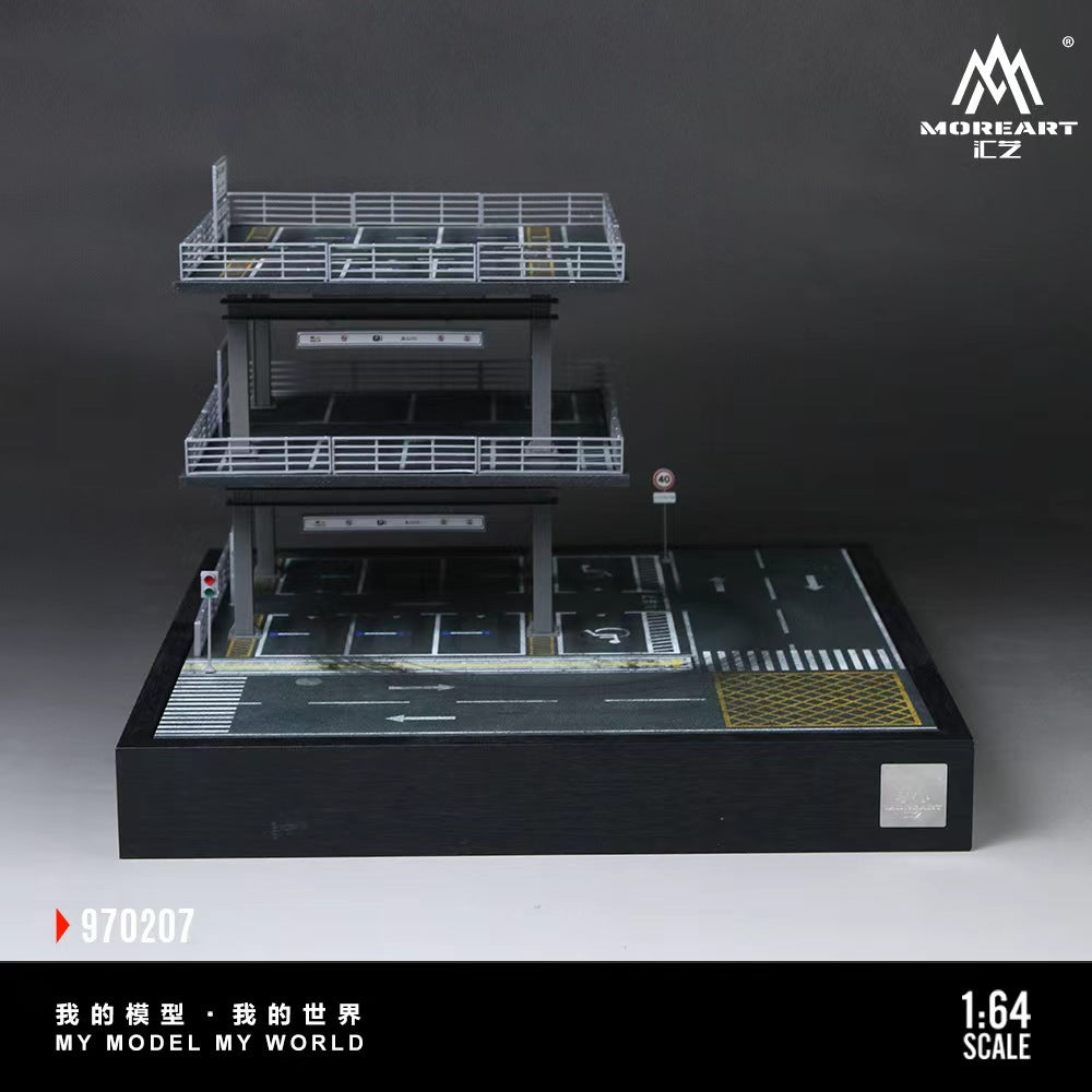 [Preorder] MoreArt 1:64 PARKING GARAGE DRIFTING SCENE MO970207