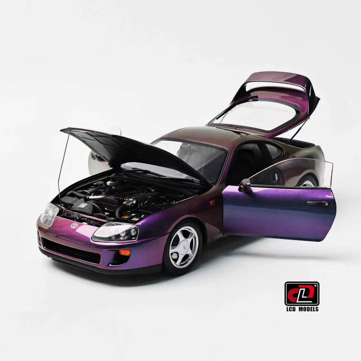 [Preorder] LCD 1:18 Toyota Supra A80 (4 Colours) LCD18020-CH/LCD18020-GR/LCD18020-YE/LCD18020-BU