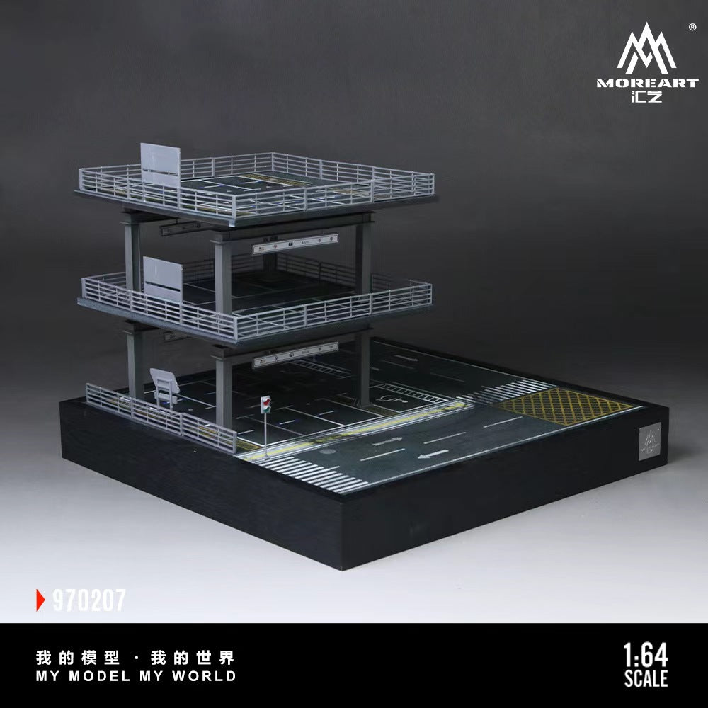 [Preorder] MoreArt 1:64 PARKING GARAGE DRIFTING SCENE MO970207
