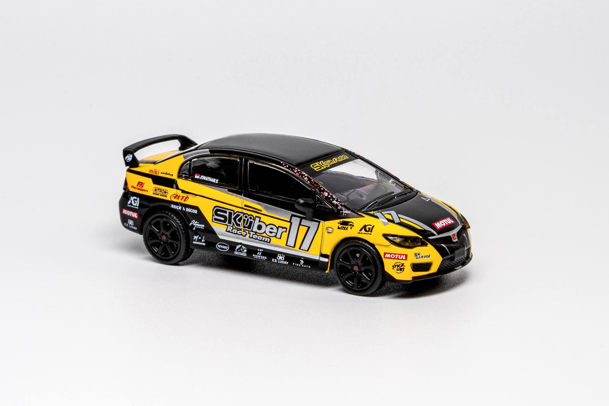 DCT 1:64 Honda Civic Type R 2007 - Racing RHD LL-021-333
