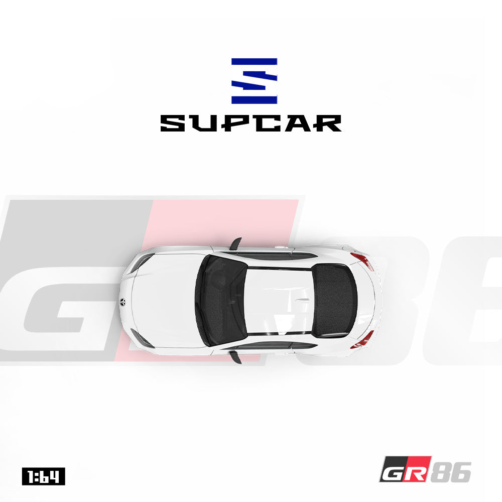 [Preorder] SUPCAR 1:64 Toyota GR86 Fujiwara Tofu Shop Livery SC648602