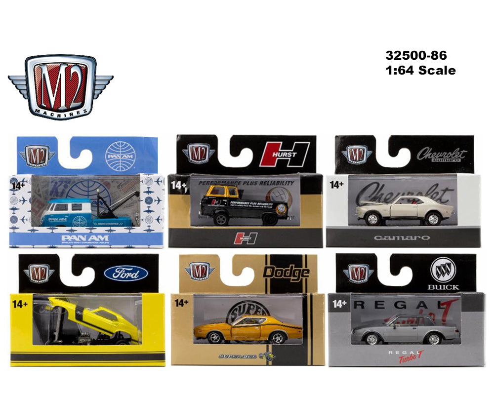 M2 Machines 1:64 Auto-Thentics Release 86 Assortment