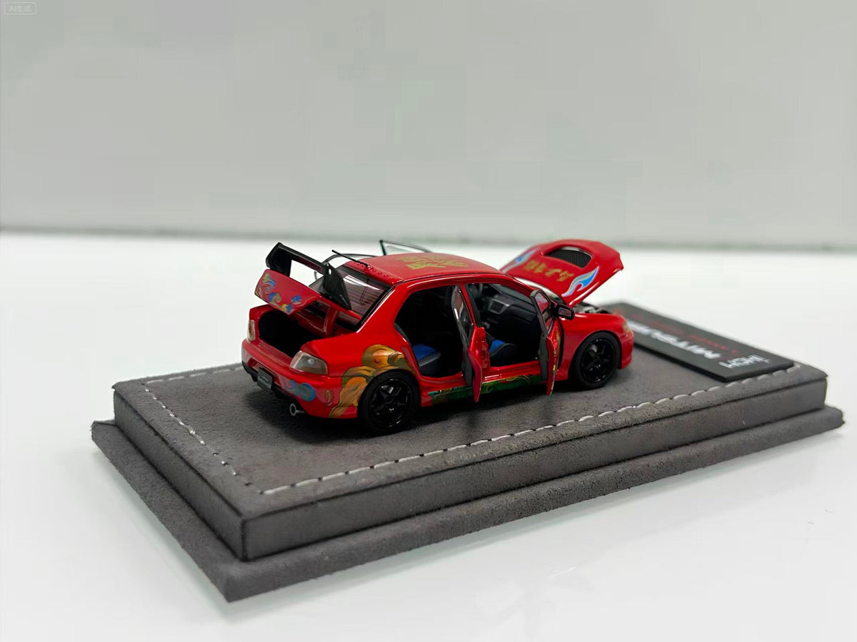 IHCM 1:64 MITSUBISHI LANCER EVOLUTION IX GSR Limited edition for the Year of the Horse