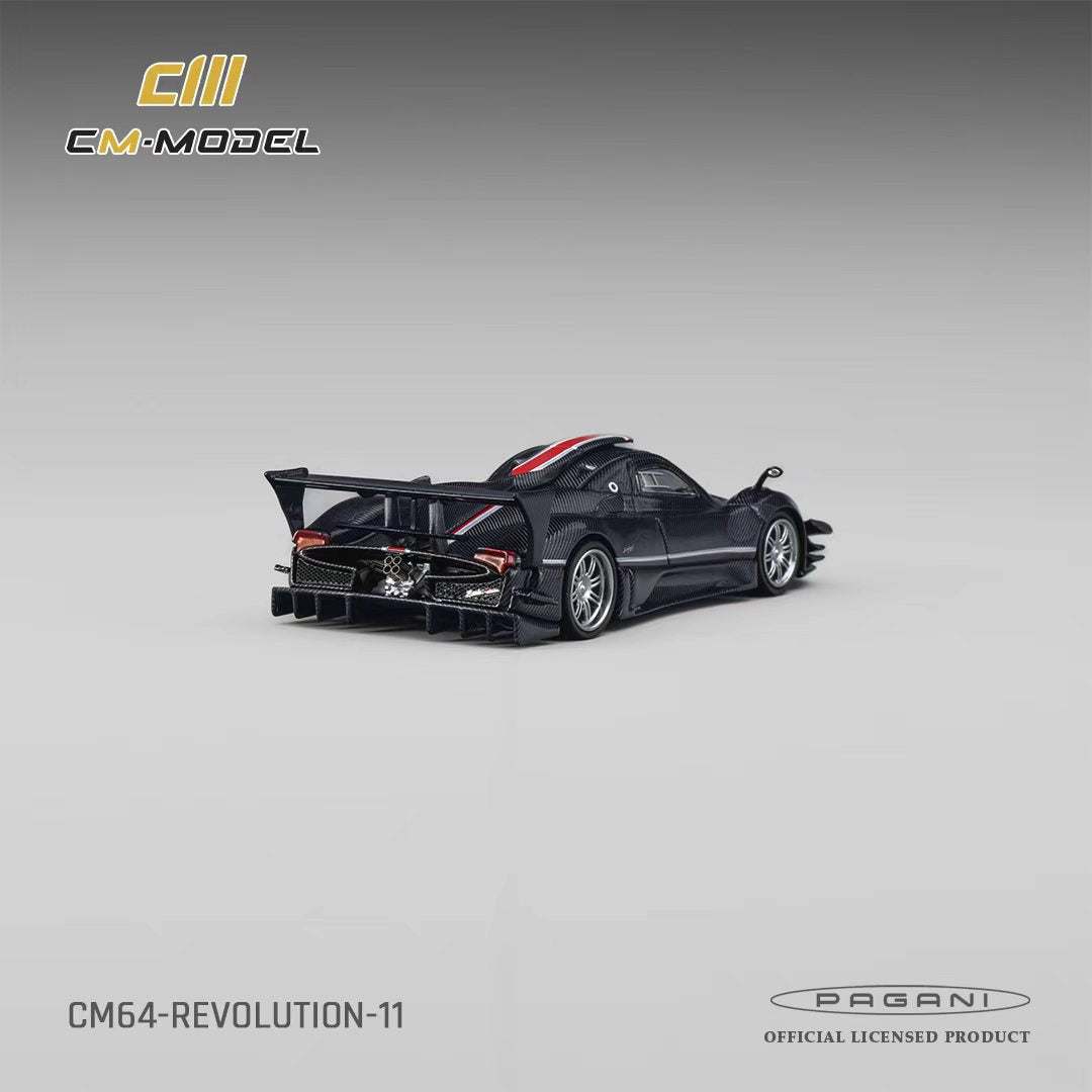 [Preorder] CM Model 1:64 Pagani Zonda Revolution Navy Carbon Fiber CM64-REVOLUTION-11