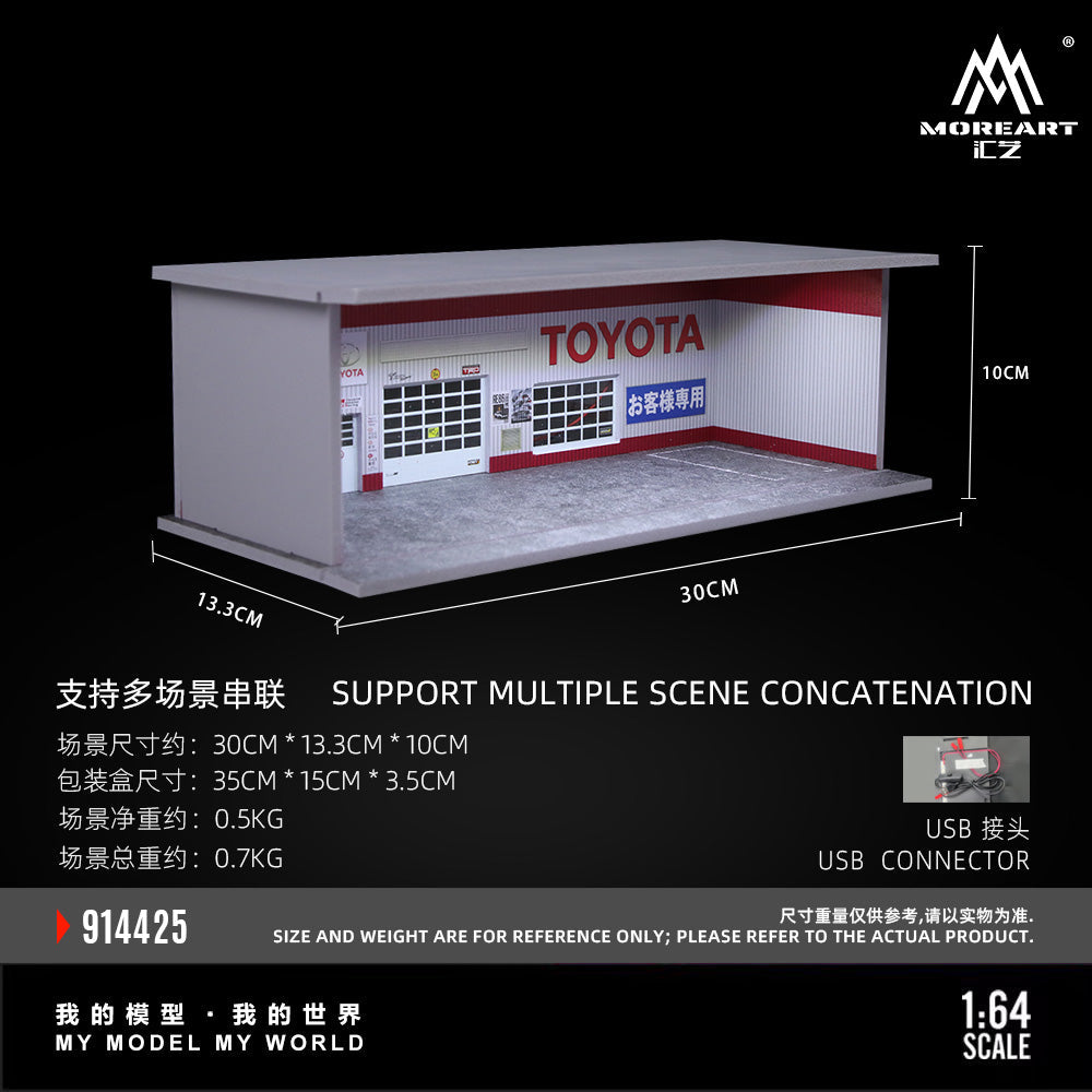 [Preorder] MoreArt 1:64 THEME LIGHTING ASSEMBLY SCENE (3 Versions) MO914425/MO914426/MO914427