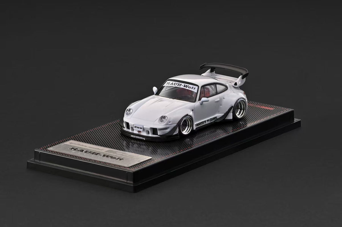 [Preorder] Ignition Model 1:64 Porsche RWB 993 White Metallic IG4216
