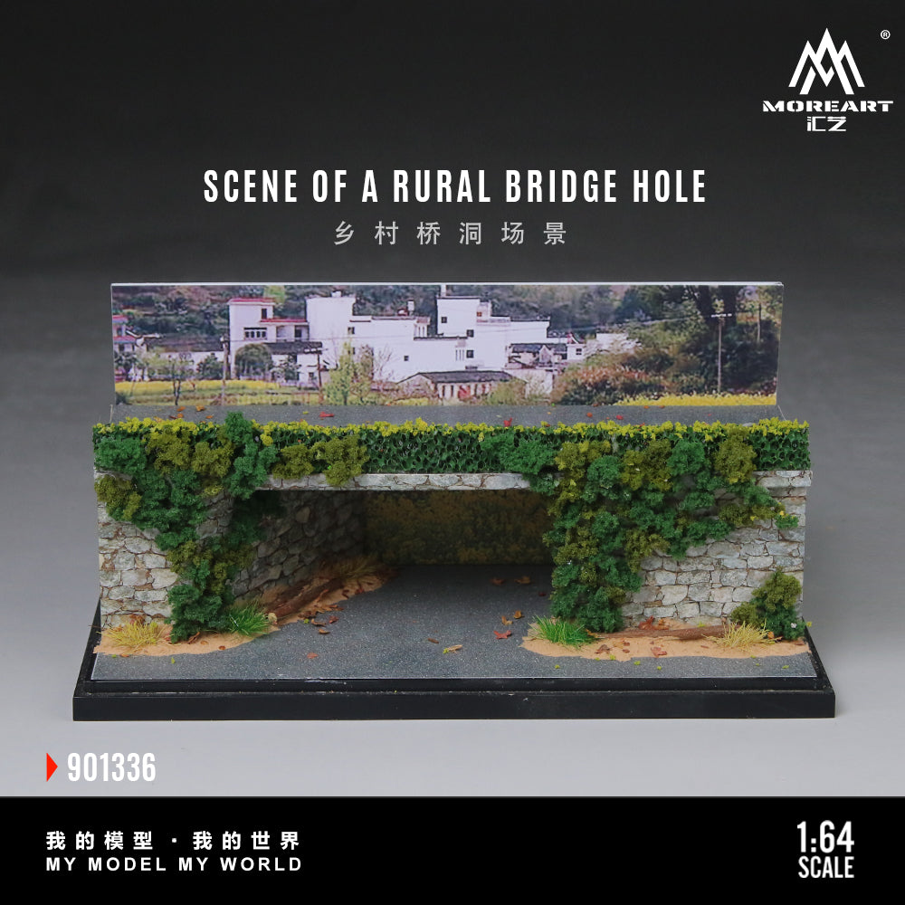[Preorder] MoreArt 1:64 RURAL BRIDGE SCENE MO901336