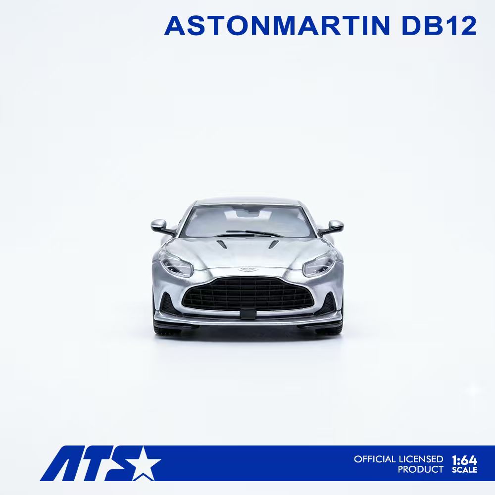 [Preorder] ATS Model 1:64 ASTON MARTIN DB12 - Lightning Silver ATS881307
