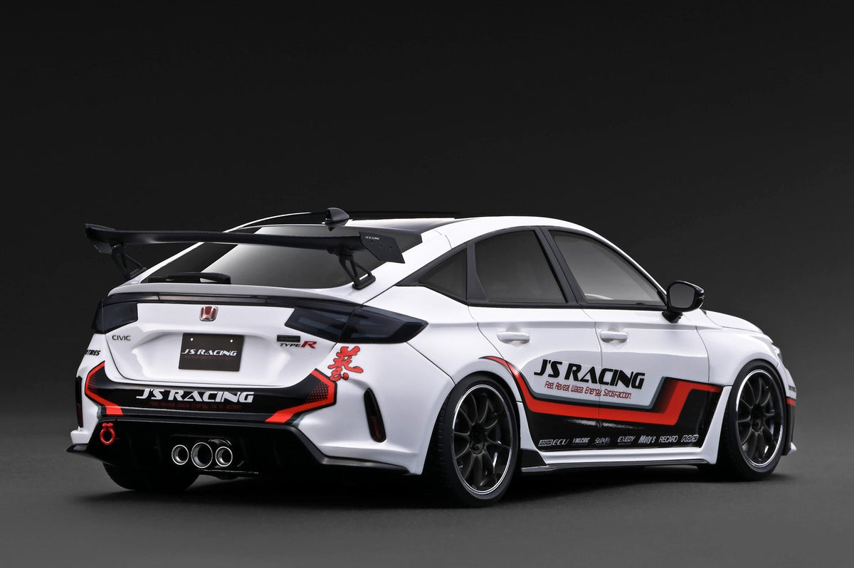 [Preorder] Ignition Model 1:18 Honda Civic Type-R J'S Racing (FL5) White IG3934