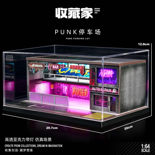 [Preorder] SHOU CANG JIA 1:64 Punk Parking Lot SCJ-82062