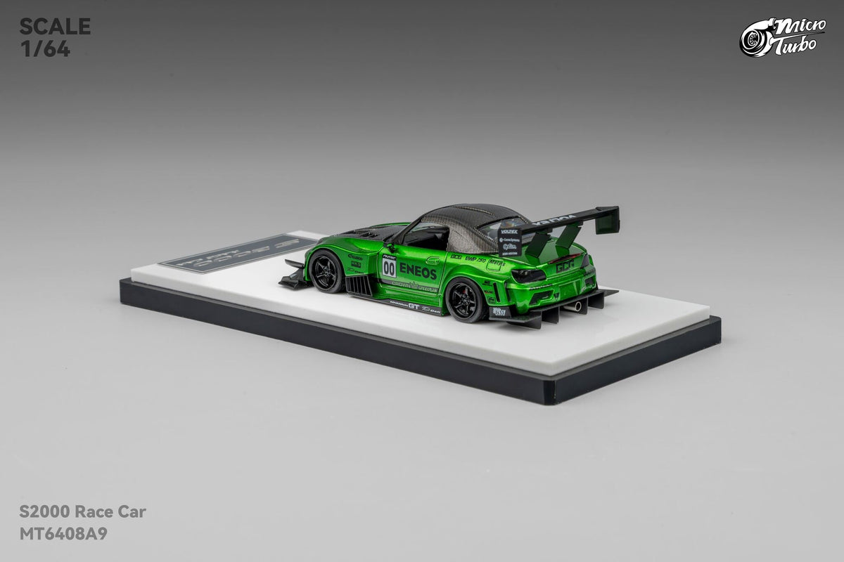 Microturbo 1:64 Custom S2000 RB - Metallic Green MT6408A9