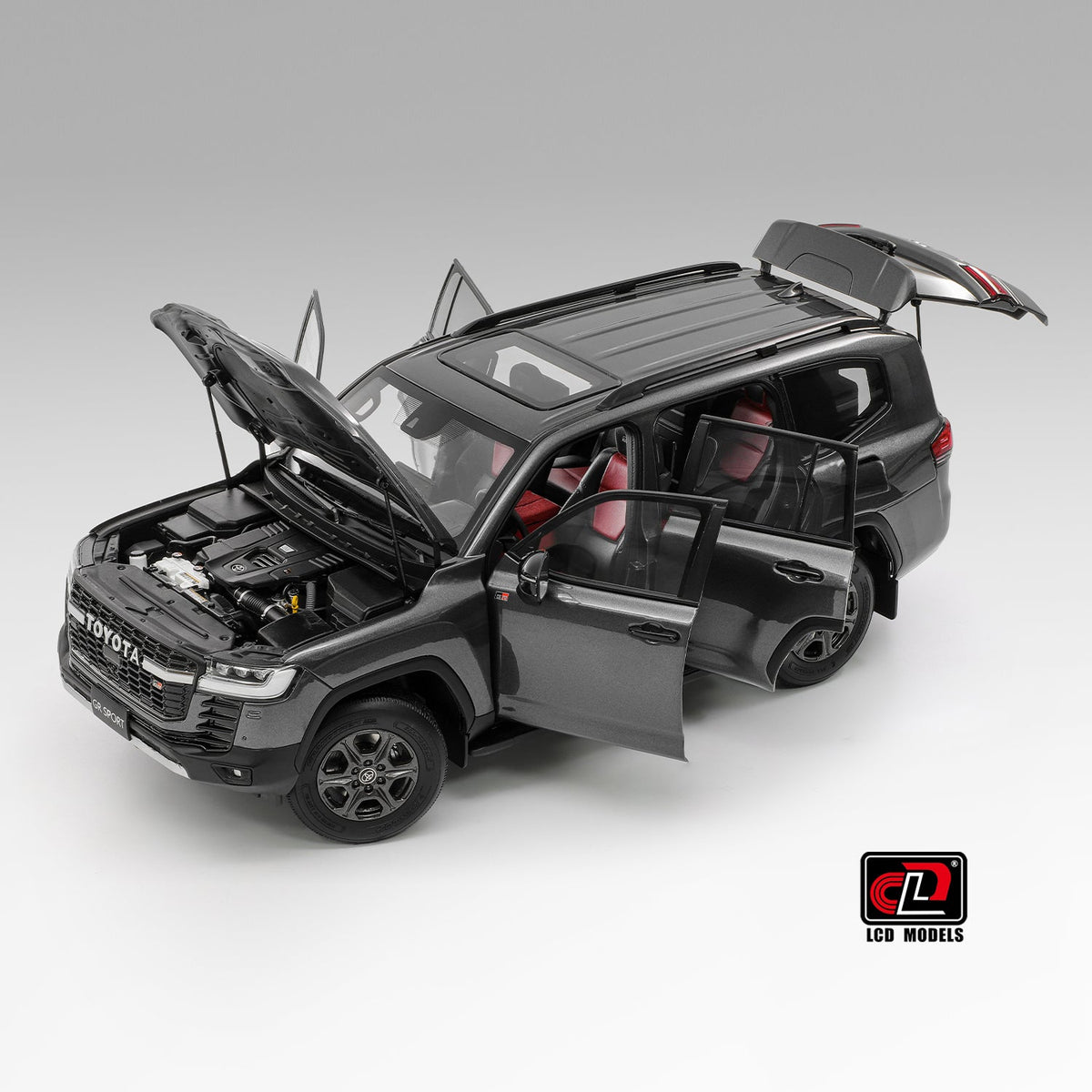 [Preorder] LCD 1:18 Toyota Land Cruiser LC300-GR Sport (4 Colours) LCD18013