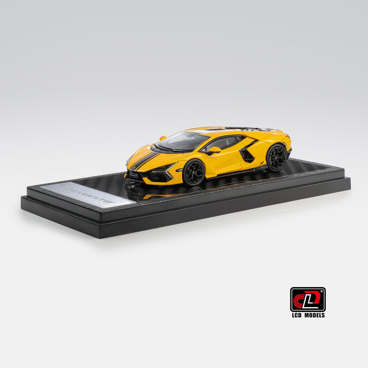 LCD 1:64 Lamborghini Revuelto Yellow 20th Anniversary LCD64042-YE20