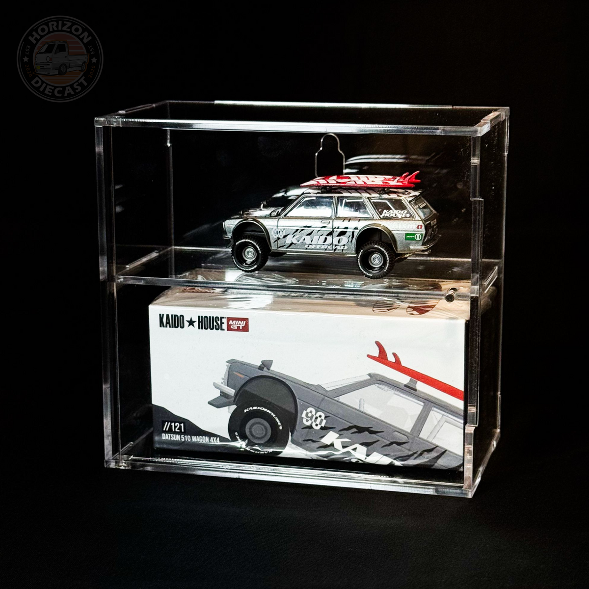 1:64 Kaido House / MiniGT Display Case Box