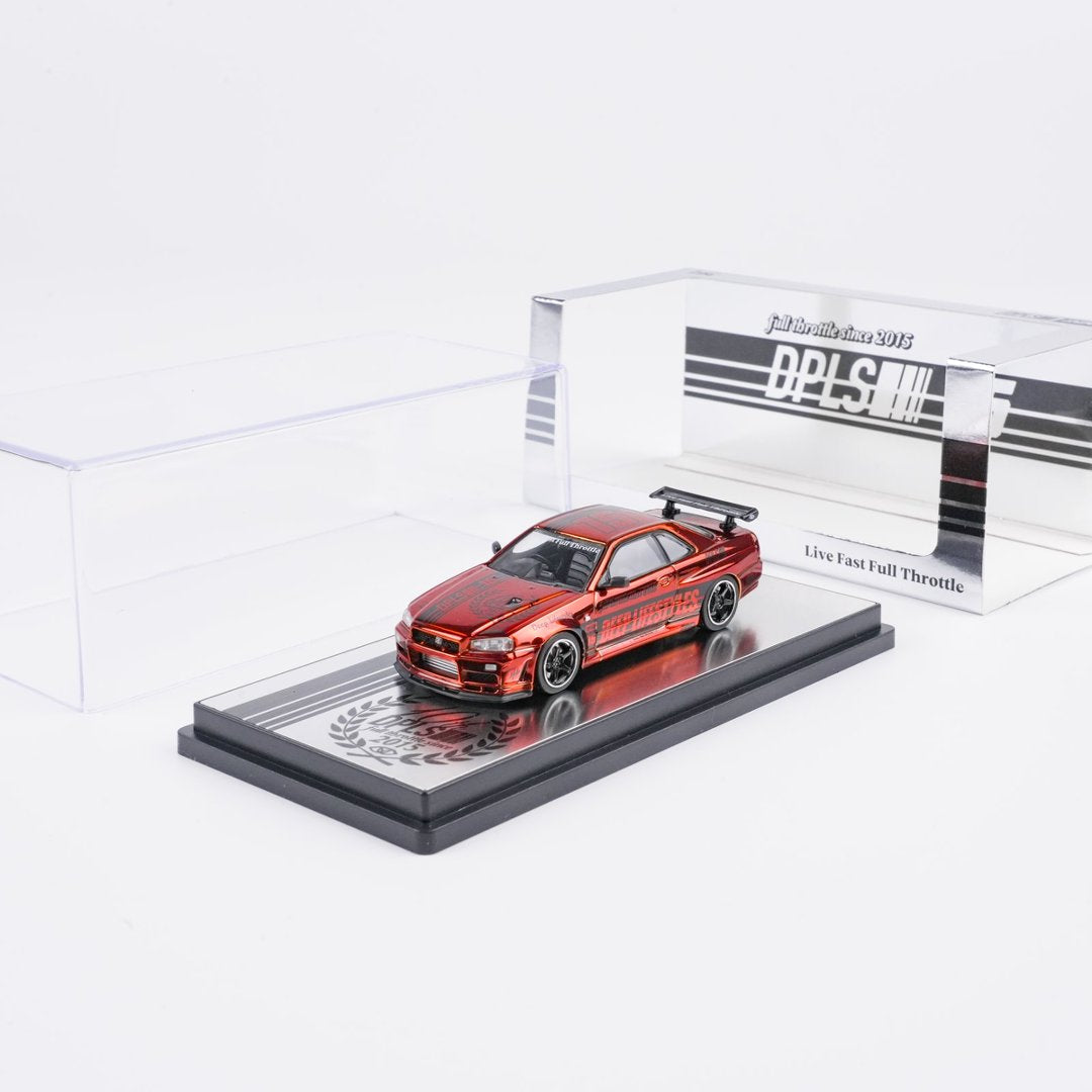 Inno64 x DPLS 1:64 10th Anniversary Diecast Set R34 (SET OF 4)