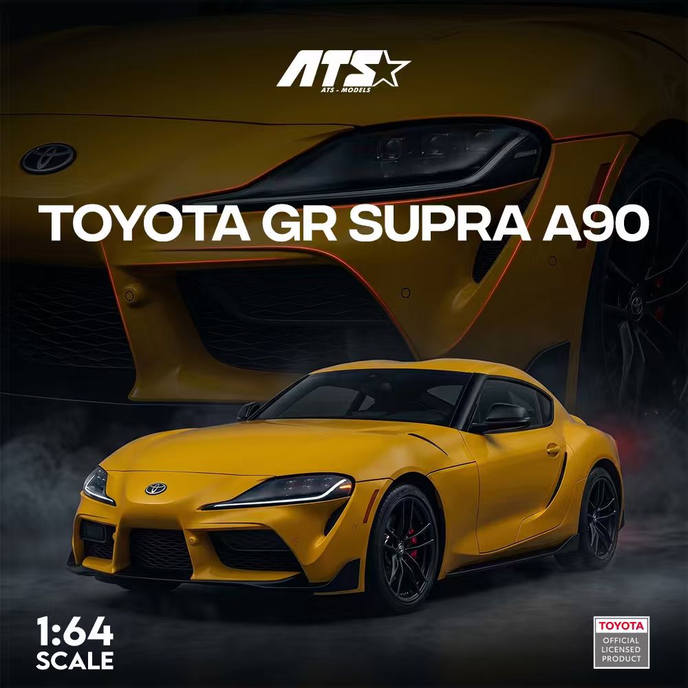 [Preorder] ATS Model 1:64 Toyota GR SUPRA A90 (2 Colours) ATS882101/ATS882102